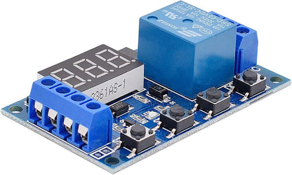 [2 Pack] DC 6-30V Timer Relay Programmable Delay Module Cycle Timer...