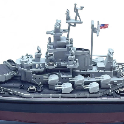 20.5cm Diecast 1/1000 WWII USS Massachusetts BB-59 Battleship Model Souvenir
