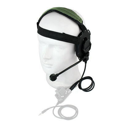 46-60dB Airsoft Mic Boom Z Tactical Radio Earpiece Headset For Bowman Elite II