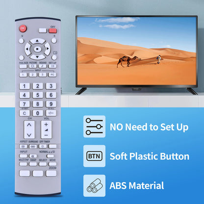 EUR7636070R Remote Control For Panasonic Display TH-37PH10UK TH-42PH10UK