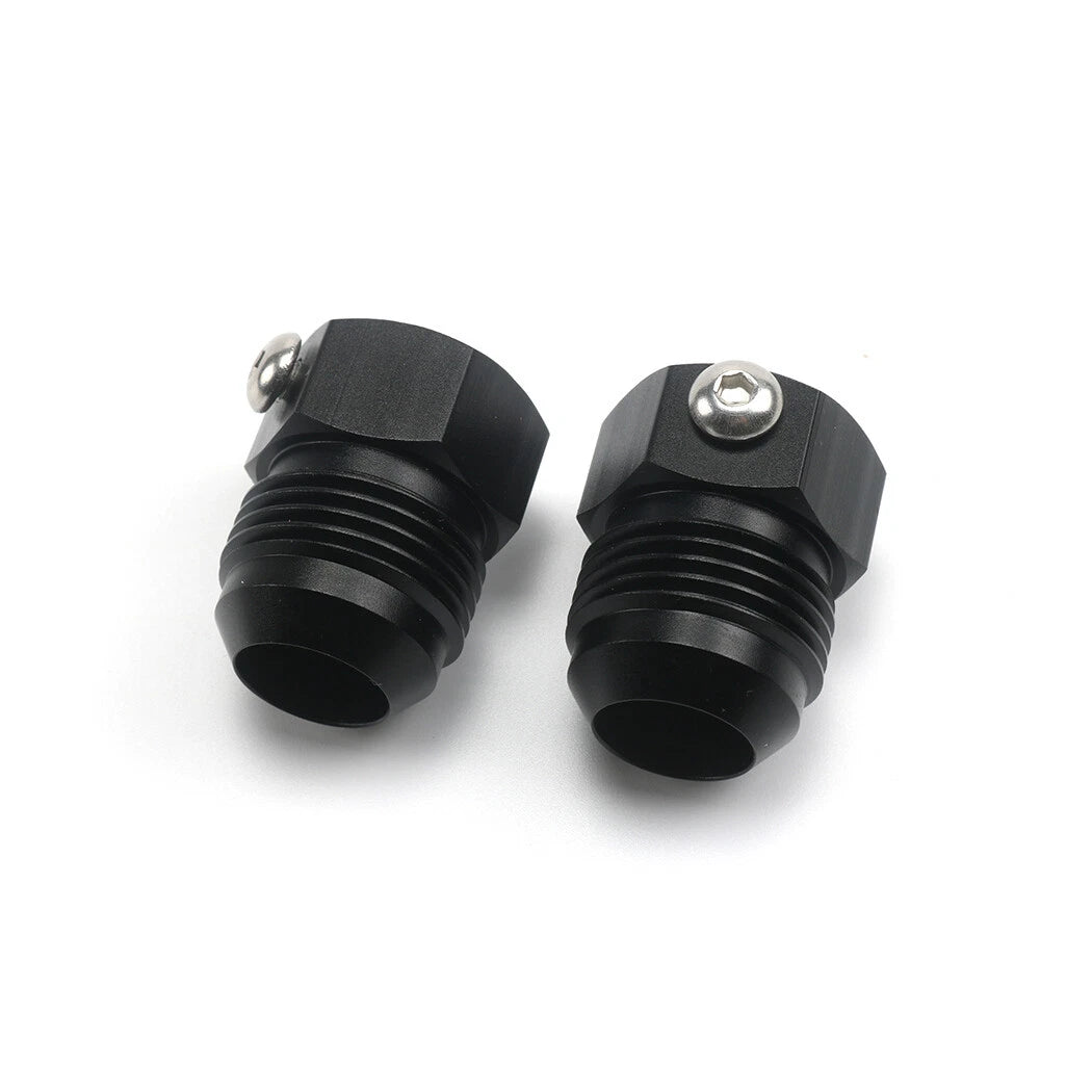For CTS-V ZL1 6.2L LSA Supercharger Coolant Line -12AN Adapter Fittings CBW-082B