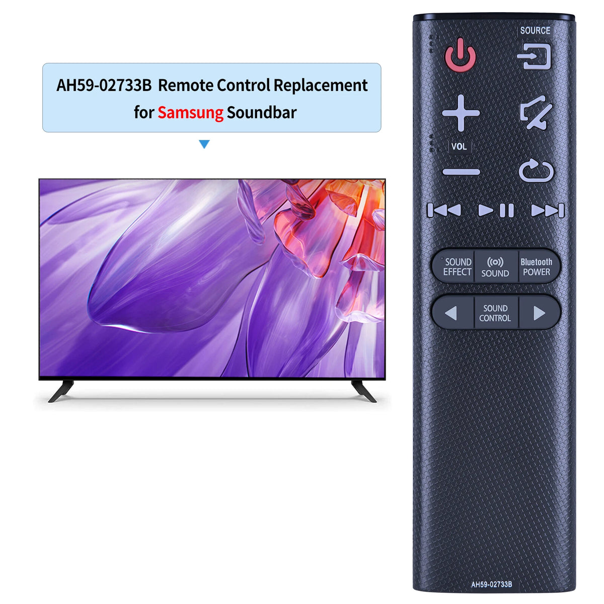 Remote Control For Samsung Soundbar HW-KM36 HW-K450 HW-K550 HW-K551 HW-J4000