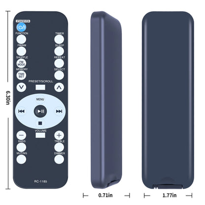 RC-1185 Remote Control For TEAC iPod Dock Station MCDX50I MC-DX50I