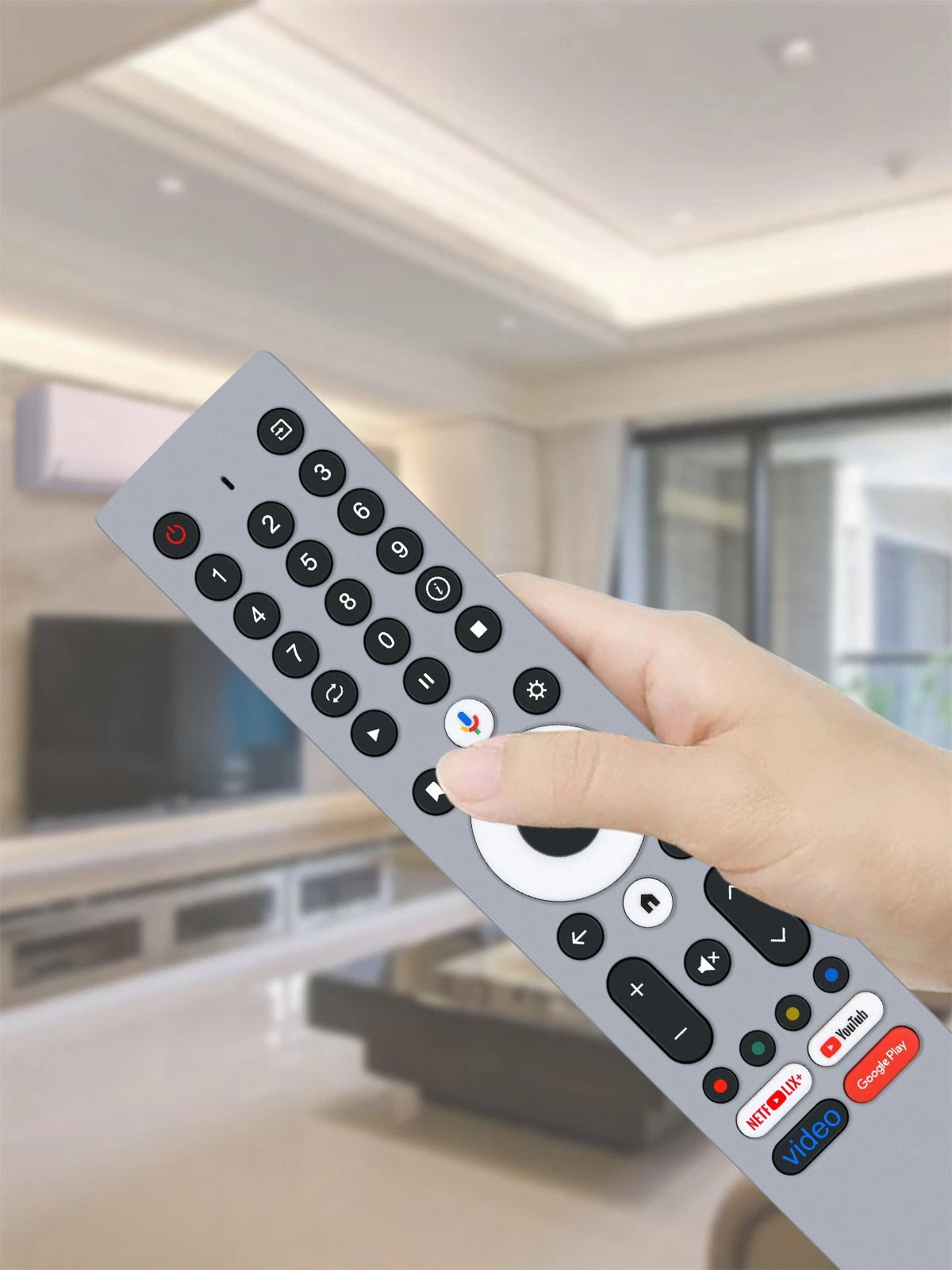 RM-C3572 Remote Control For JVC TV with Voice