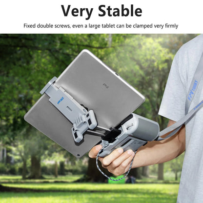 No Disassembly Tablet Holder for DJI Flip/Neo/Mini 4K/ 2 SE/Air 3/ Mini Grey