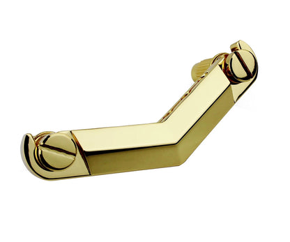 Guyker Guitar Stop Bar Tailpiece with Anchors and Studs Replacement Golden