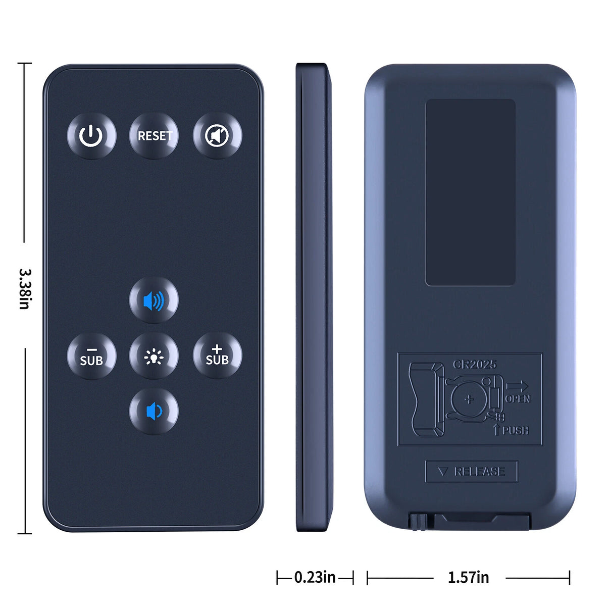 Remote Control For Trust Gaming GXT 629 Tytan,Trust GXT 688 Torro Speaker