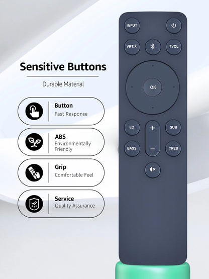 ND21-J Remote Control For Vizio Sound Bar V20x-J8 V21x-J8 M21d-H8 SB2021n-J6
