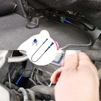 LYINGUO Portable Automotive Tool Set, 27PCS Blue