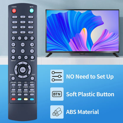 XK-231A Remote Control For RCA TV RTU5540-B RLDED4016A-H RTU4300 RTU6549C