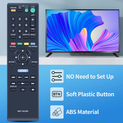 RMT-B104P Remote Control For Sony DVD BD Player BDP-S360 DP-S360HP