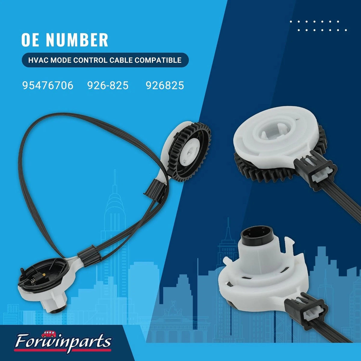 HVAC Mode Control Cable Compatible for 2012-2020 Chevy Sonic 95476706