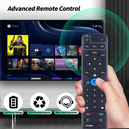 For vSeeBox V2 Pro Bluetooth Voice Remote Control Works for V1 / V2 / Elite/Max
