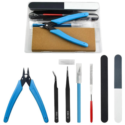 BXQINLENX Professional 8 PCS Model Tools Kit Modeler Basic Small, Assorted