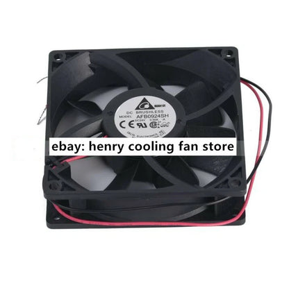 Delta Fan AFB0924SH Axial Fan DC 24V 0.50A 92*92*25mm 2-wires Server Cooling Fan