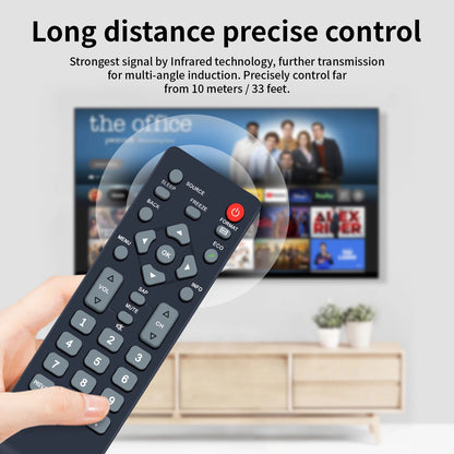 NH001UD RTNH001UD Remote Control For Emerson Sylvania LCD LED TV LC370EM2