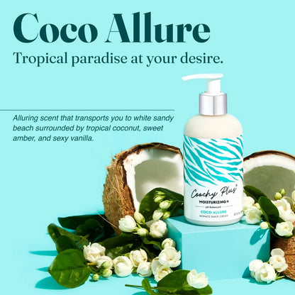 Coochy Plus Intimate Shaving Cream COCO ALLURE 8.5 Fl Oz (Pack of 1), Green