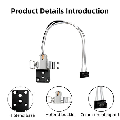Ceramic Heating Assembly Hotend Kit for Bambu Lab A1 & Mini, Heater...