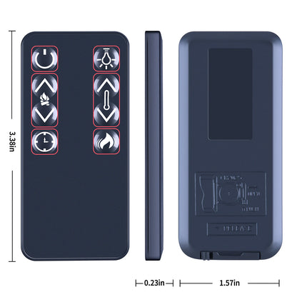 Remote Control For Tek Flame Electric Firebox Fireplace Heater TT-FRPL-EF01-28