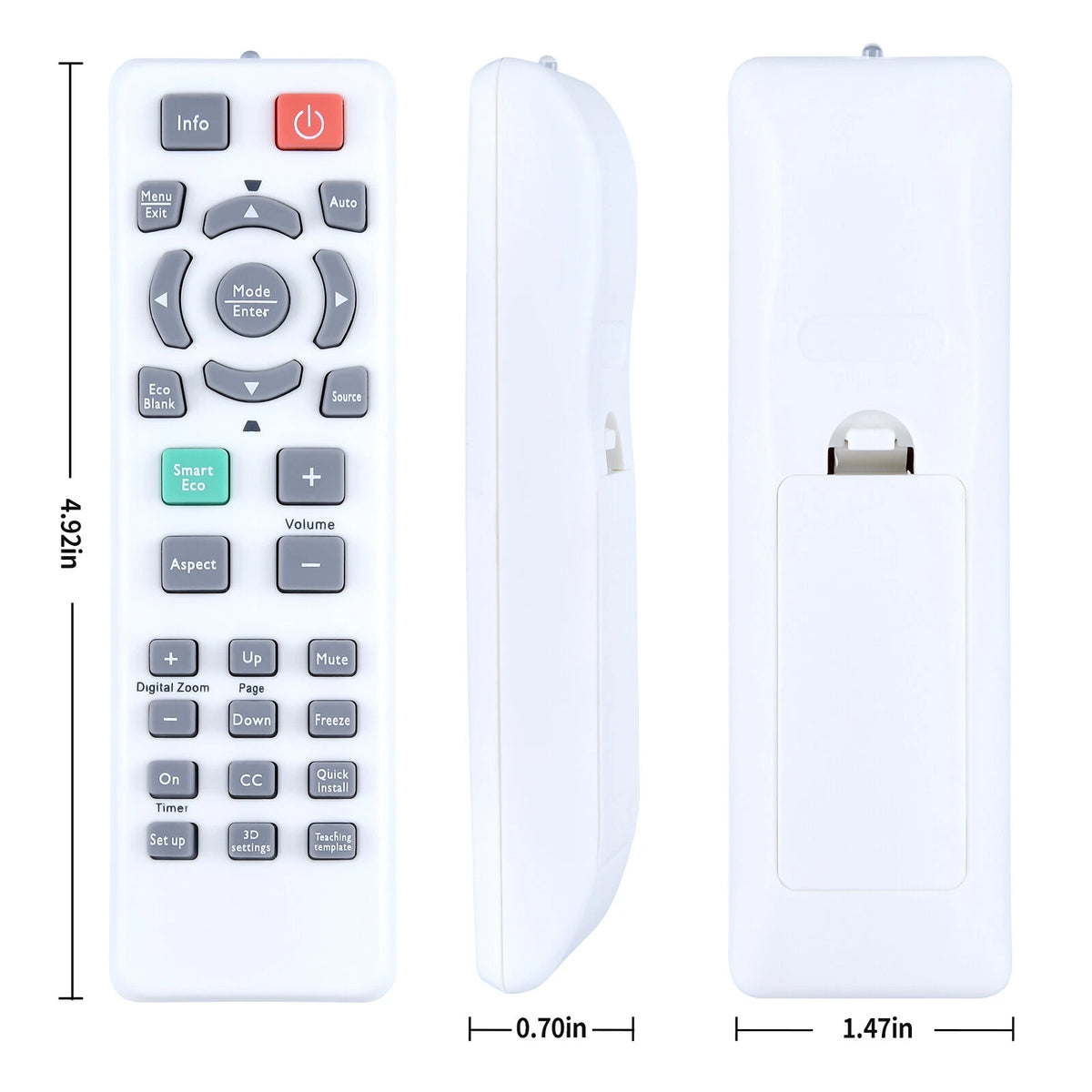 5J.J7N06.001 Remote Control For BenQ Projector W1500 W1070 W1080ST RC02