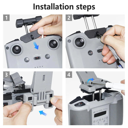 No Disassembly Tablet Holder for DJI Flip/Neo/Mini 4K/ 2 SE/Air 3/ Mini Grey