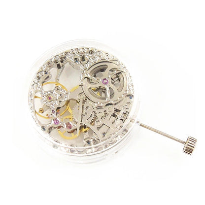 17 Jewels Hollow Manual Mechanical Watch Movement Small Seconds @ 6 For ETA 6498