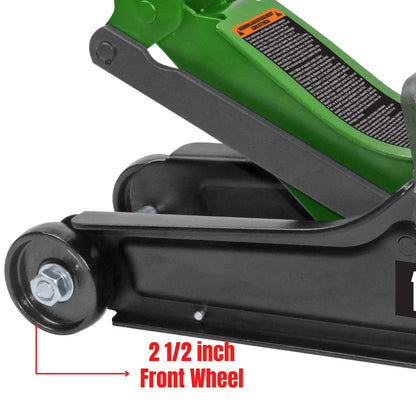 Pro-LifT F-757G 2 Ton Floor Jack - Car Hydraulic Trolley 2 TON, Green