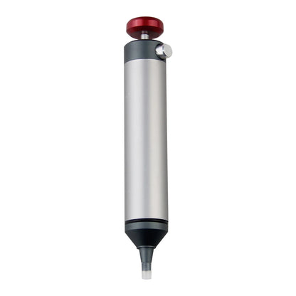 Silver Silicone Tip Solder Sucker Pump Remover Engineer Desoldering Pump Tool