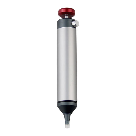 Silver Silicone Tip Solder Sucker Pump Remover Engineer Desoldering Pump Tool