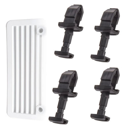For Norcold RV Fridge Vent Door Clips Replacement 4 Pack 617772 Plastic Latch