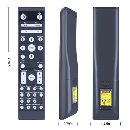 Remote Control For Optoma Projector EH503 H515T X515 WU515T W415 EX600