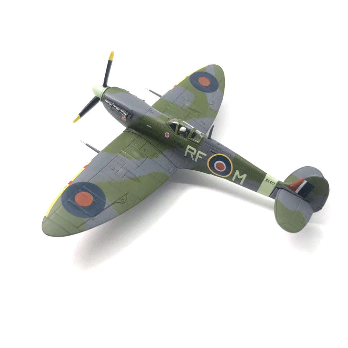 1/72 Spitfire Fighter WWII Legendary Diecast Airplane Model Static Display