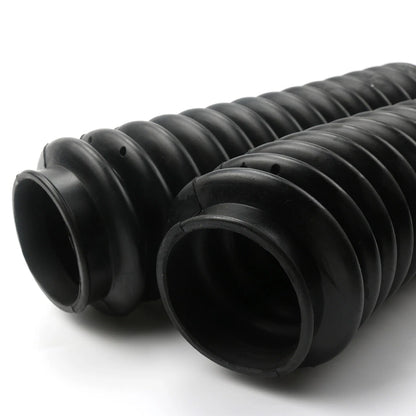 Black Universal Fork Boots  For HONDA ATC 250SX 1985 1986 1987