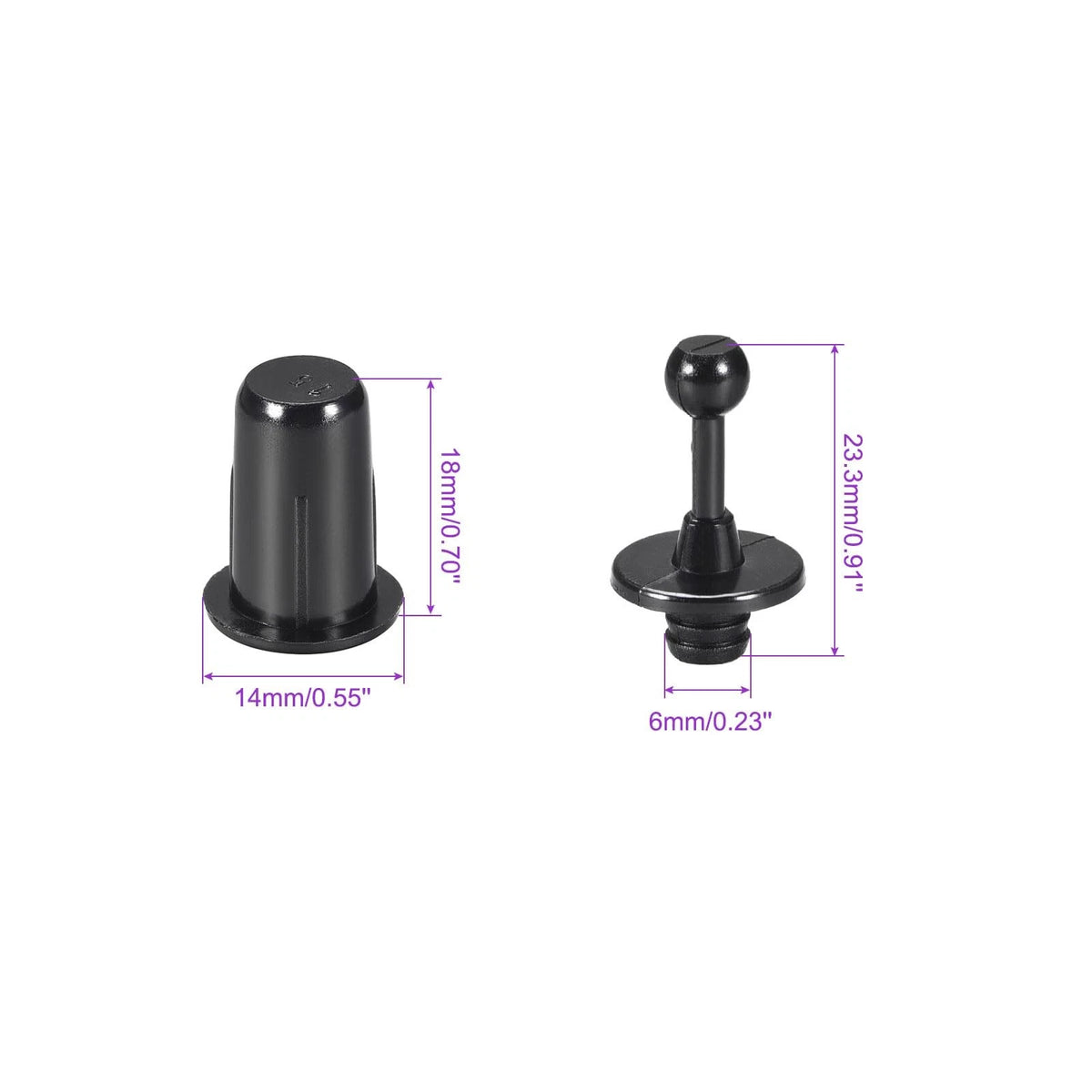 Rebower Speaker Small Peg Kit Durable Peg,[for Speakers, Bookshelf...