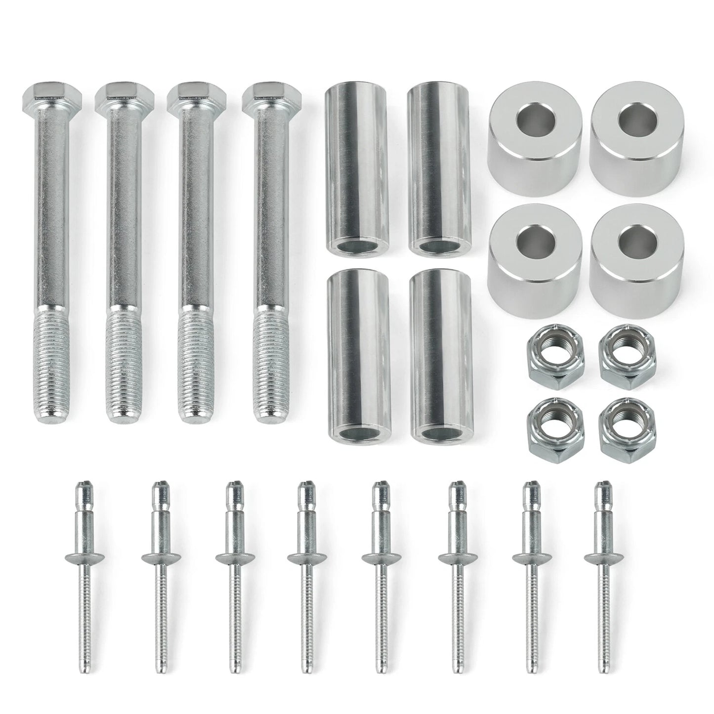 For Peterbilt 379 Lower Roller Bracket Bundle with Rollers & Hardware Both Sides