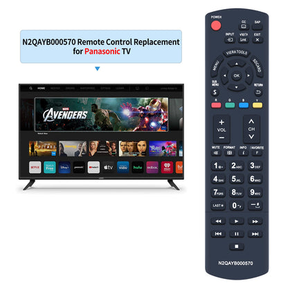 N2QAYB000570 Remote Control For Panasonic TV TC-L3232C TC-P50S30 TC-P60S30