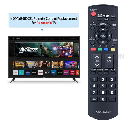 N2QAYB000221 Remote Control For Panasonic TV TC-26LX85 TC-32LX85 TC-37LZ85
