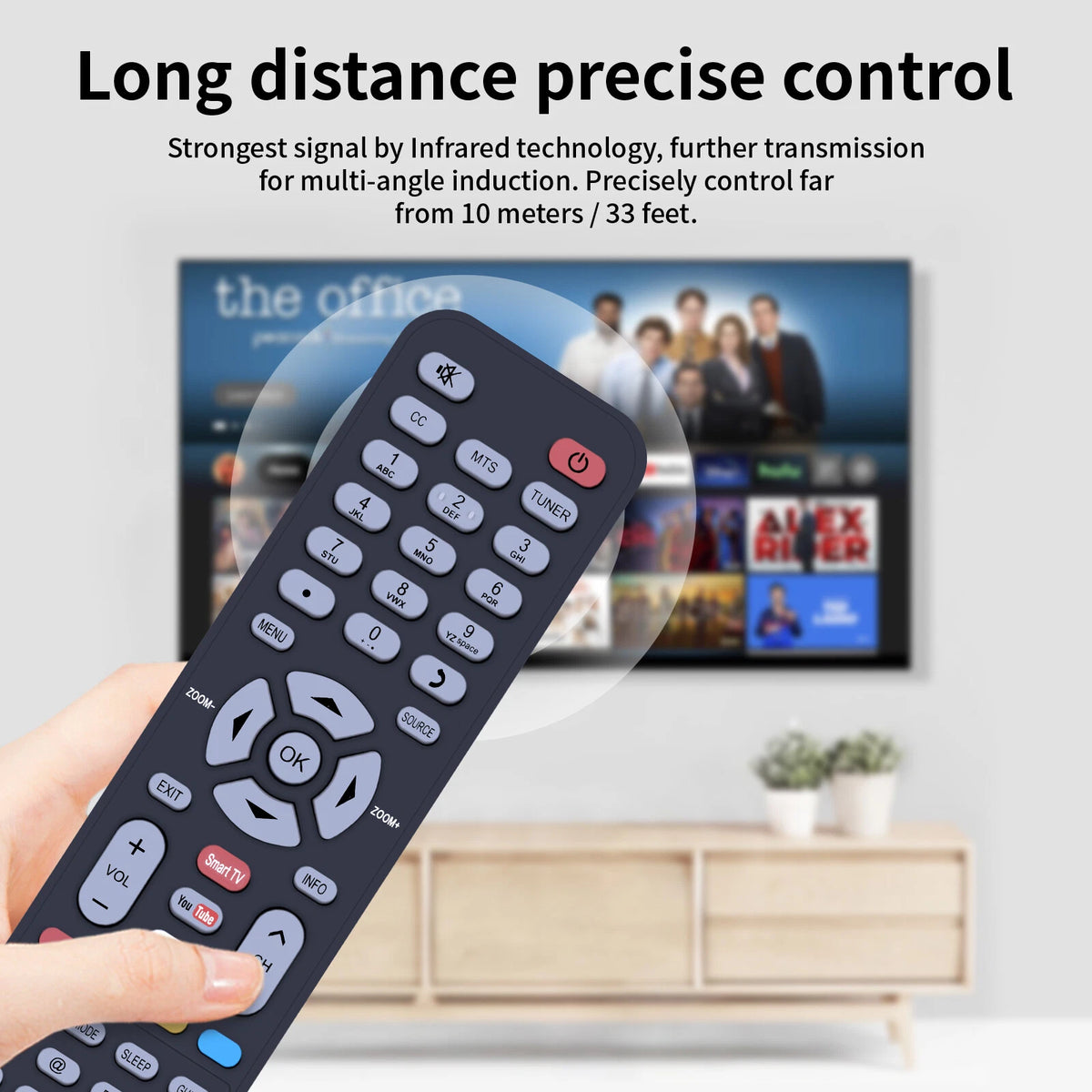 Remote Control For ATVIO TV 06-519W49-TY04X 06-519W49-TY03X