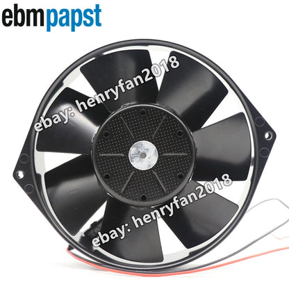 Ebmpapst 7114N Axial Fan DC 24V 0.5A 12W 172*150*38MM 2Wire Cabinet Cooling Fan