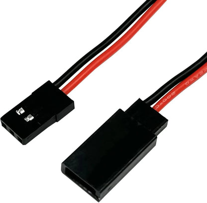 5Pairs JST Plug to JR Connector Male Female Cable Servo Adapter 22AWG...
