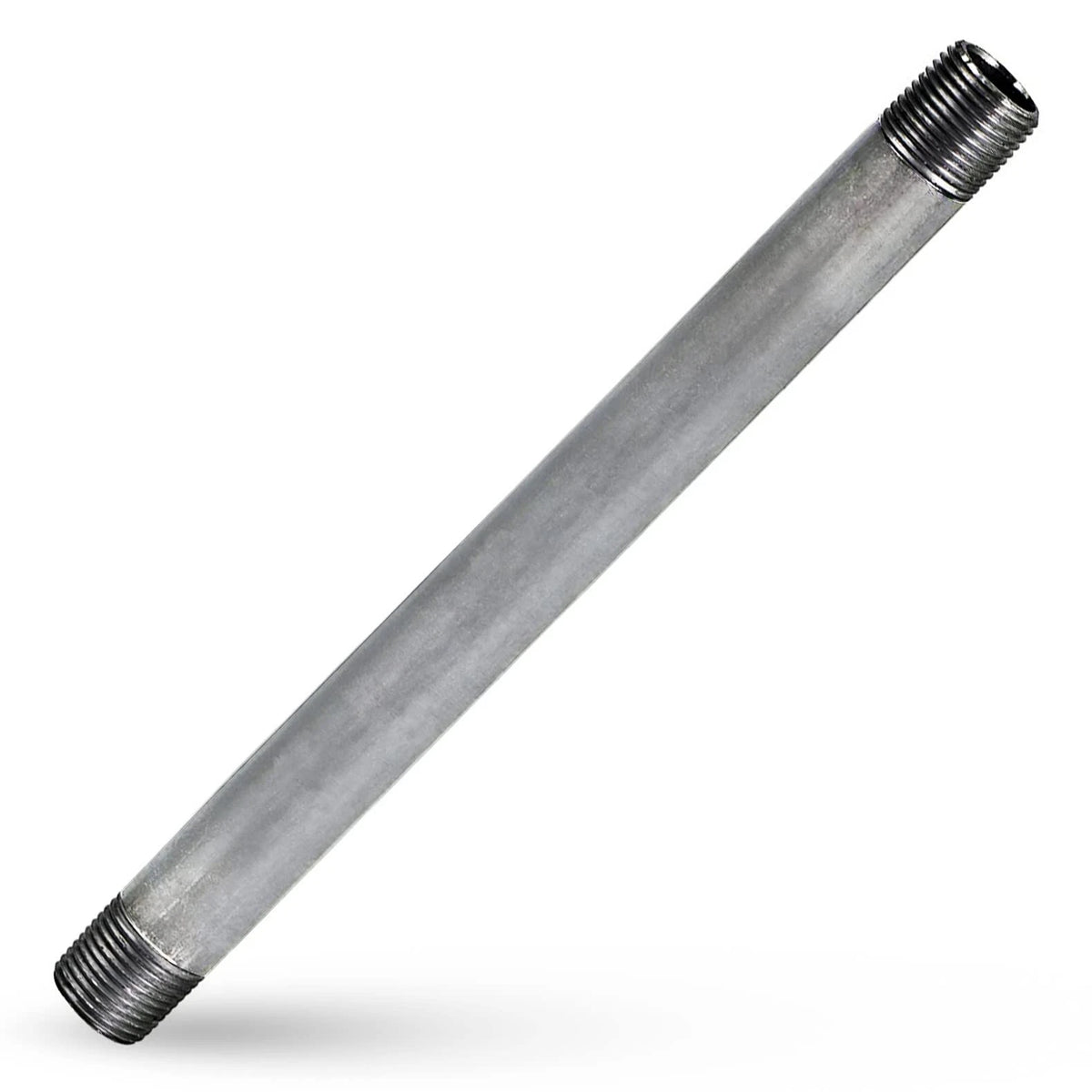 Supply Giant QDHM1124 Steel, Pre Cut Industrial Pipe 1-1/4" x 24", Silver