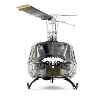 Authentic UH-1 Iroquois Helicopter Diecast Model 1:48 Scale Rotating Parts Gift