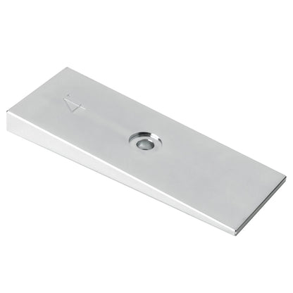 2" Wide 4°Degree Steel Leaf Spring Degree Shims Sliver - Set of 2