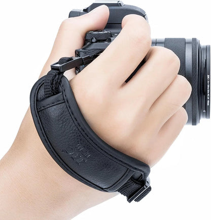Camera Hand Wrist Grip Strap with Thinner lanyard, Black