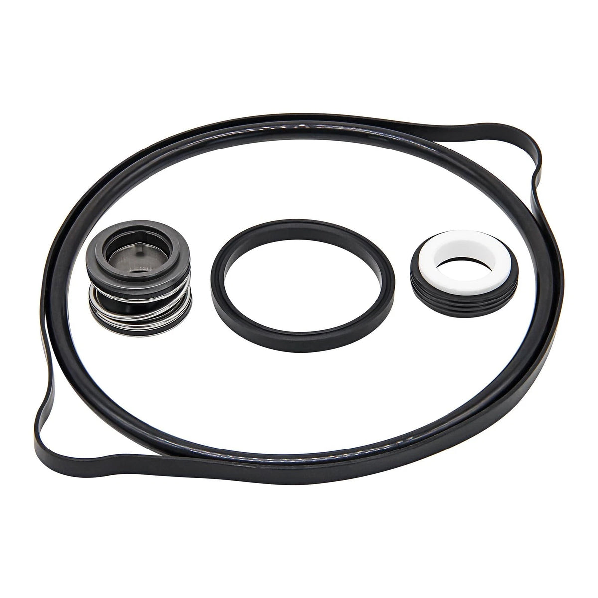 Koatukys SP3000X Shaft Seal Gaskets and O-Ring Kit 1 Set Kit, Black