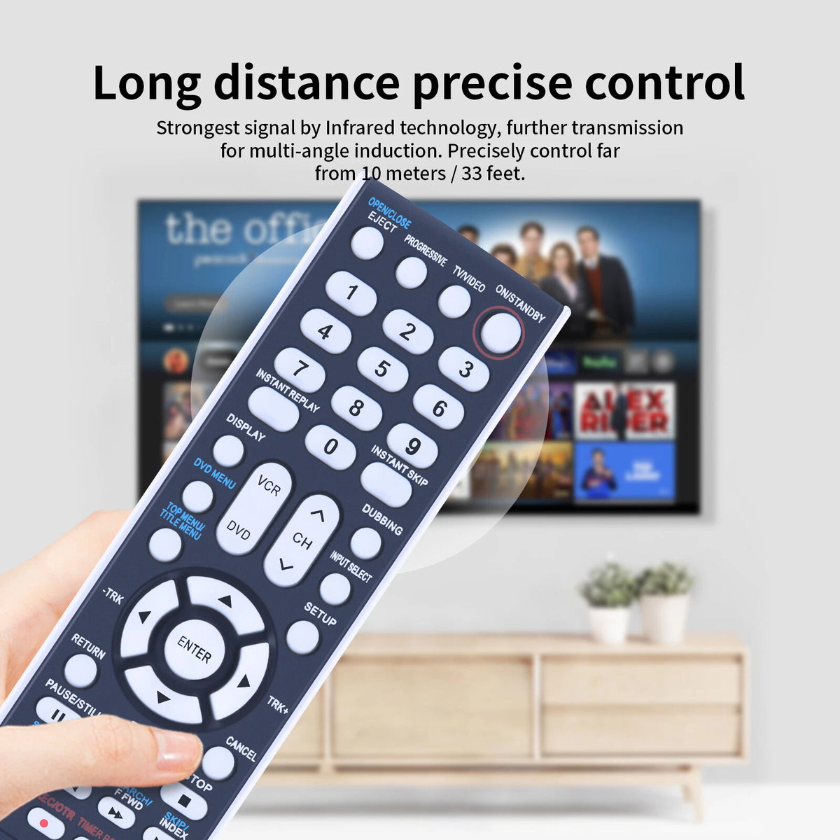 SD-R0227 Remote Control For Toshiba D-VR5 D-VR5SC D-VR5SU D-VR6 D-VR6KC
