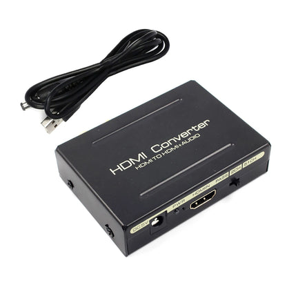 1080P HDMI Converter HDMI to SPDIF Optical 4K RCA L/R Analog Audio Extractor d