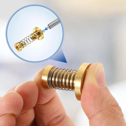 uxcell 4 Pcs Tr8x4 T8 POM Anti Backlash Spring Loaded Nut, Elimination