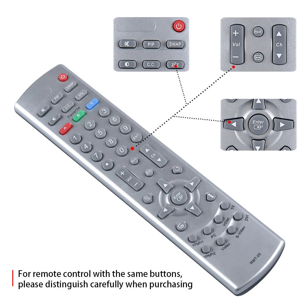 RMT-05 Remote Control For Westinghouse TV SK-32H240S SK-32H510S SK-32H520S