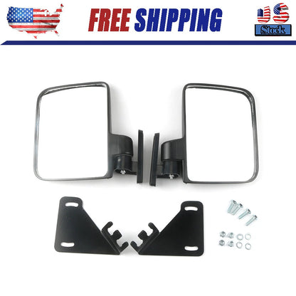 For Polaris General 1000 2016+ Folding Side Mirror Set